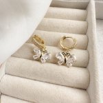 crystal wings earring