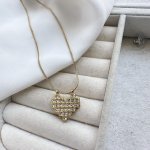 pixel love necklace