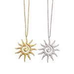 sun lover  necklace