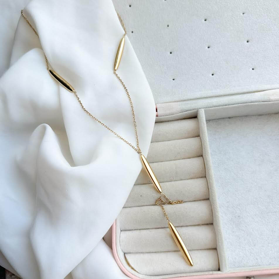 0 samantha tie necklace - Image 1